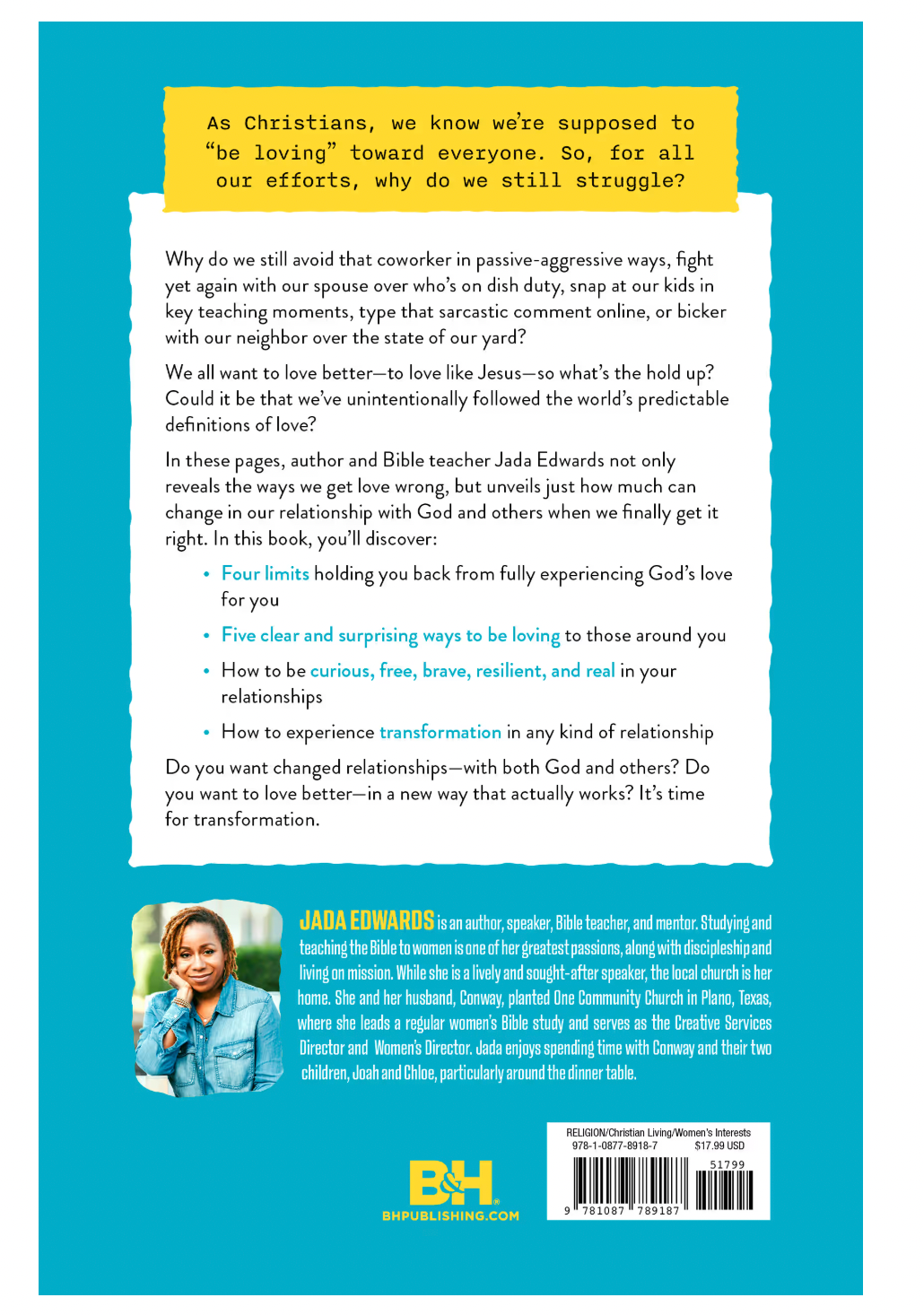 A New Way To Love Your Neighbor By Jada Edwards