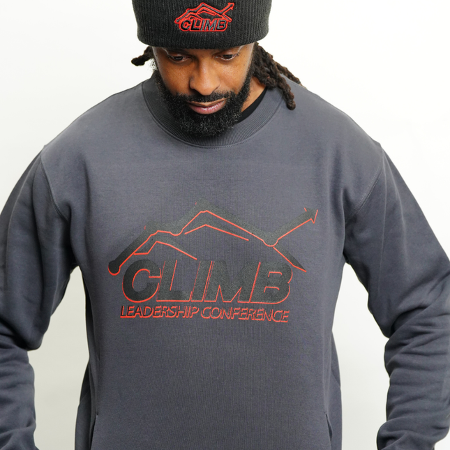 Climb Sweatshirt w/invisible zippers