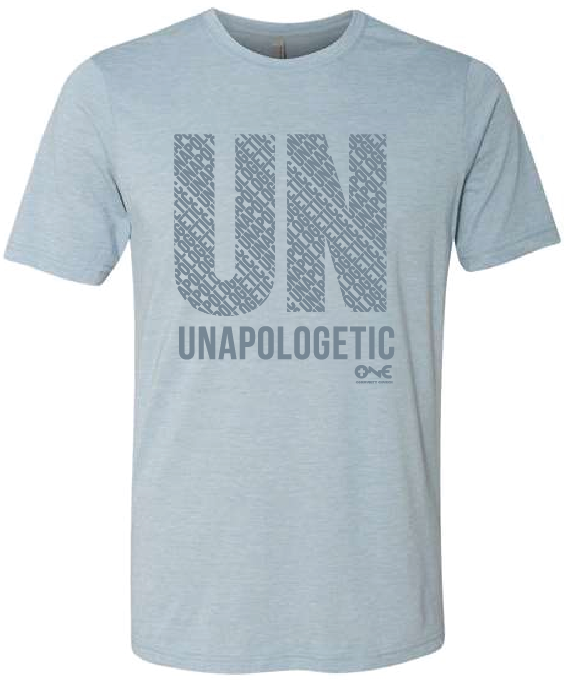 Unapologetic UN T-shirt Stone Wash