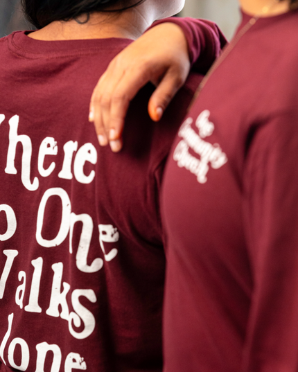 Maroon Long Sleeve T-Shirt