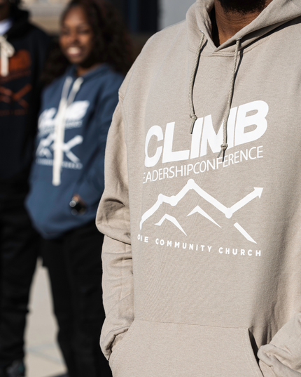 CLIMB 2025 Hoodie - Khaki