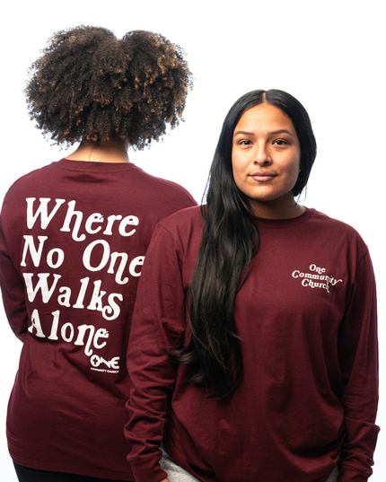 Maroon Long Sleeve T-Shirt