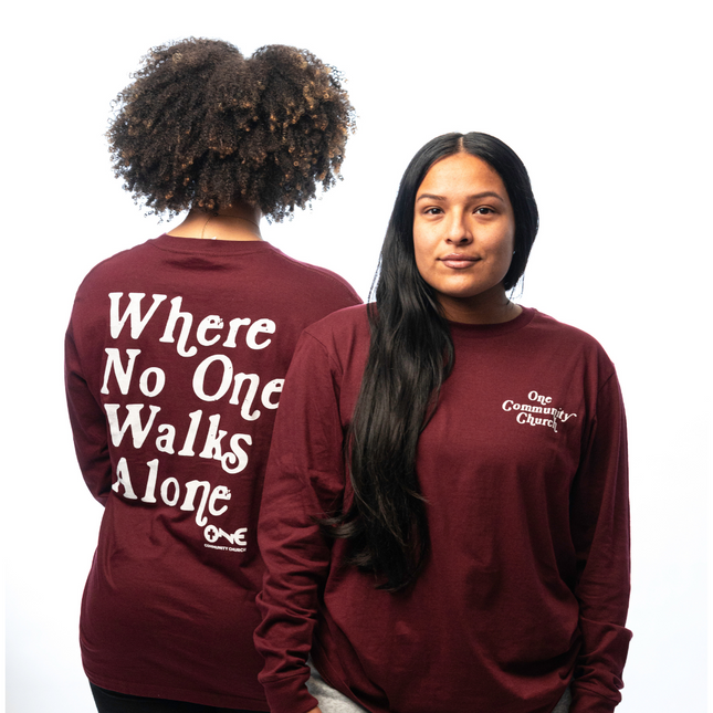 Maroon Long Sleeve T-Shirt