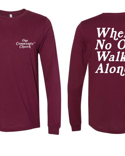 Maroon Long Sleeve T-Shirt