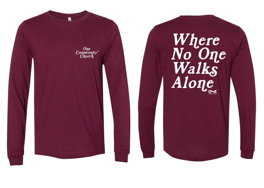 Maroon Long Sleeve T-Shirt