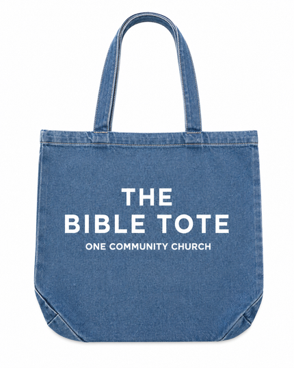 The Bible Tote Denim