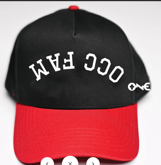 OCC FAM Hat RED/BLACK
