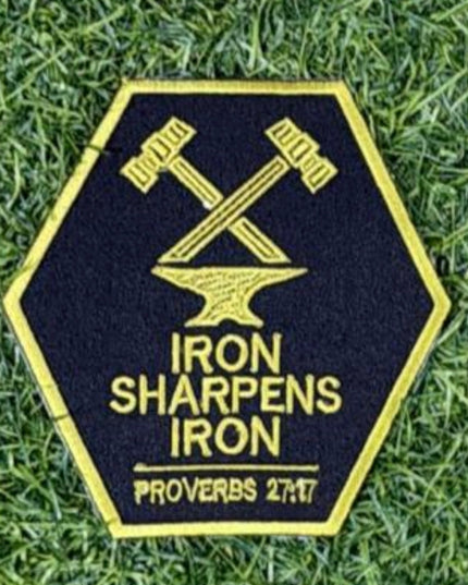IRON SHARPENS IRON Patch Men's Con 26’