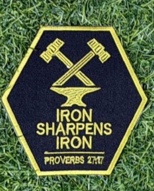 IRON SHARPENS IRON Patch Men's Con 26’