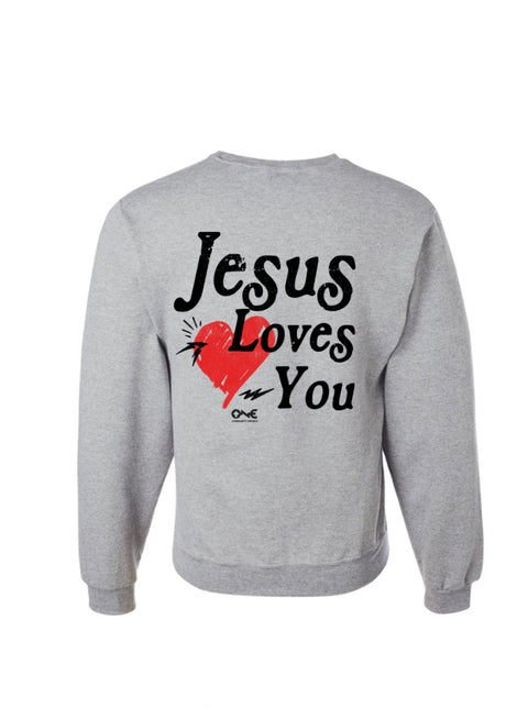 Youth "Jesus Loves You" Sweatshirt