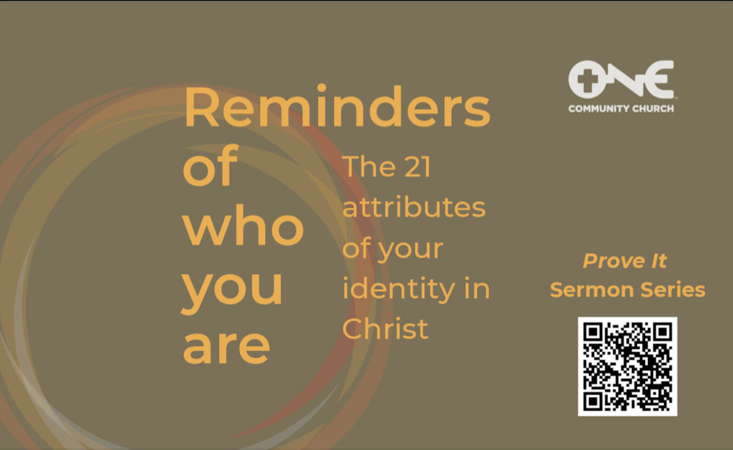 21 Attributes of Your Identity In Christ