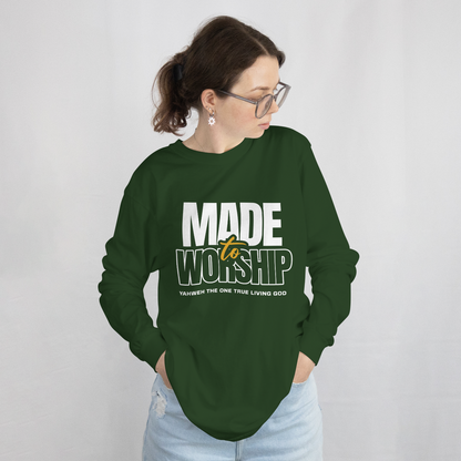 Forest Green - Made To Worship Long Sleeve