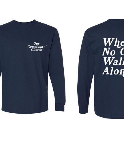 Youth Navy Blue Long Sleeve T-Shirt - Fall 2024