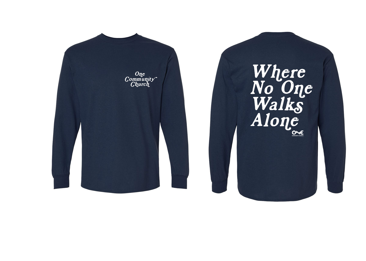 Youth Navy Blue Long Sleeve T-Shirt - Fall 2024