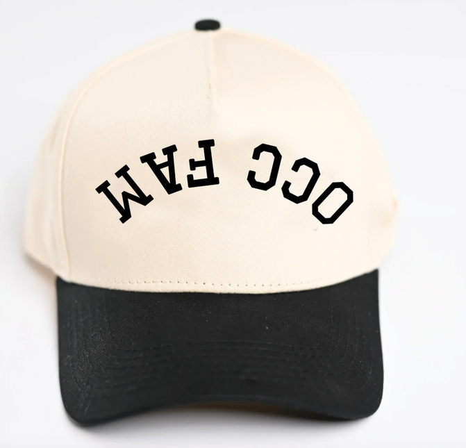 OCC FAM Hat Black/Cream