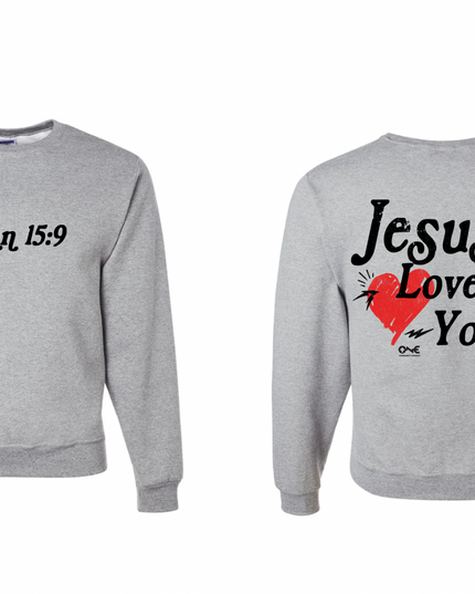 Youth "Jesus Loves You" Sweatshirt