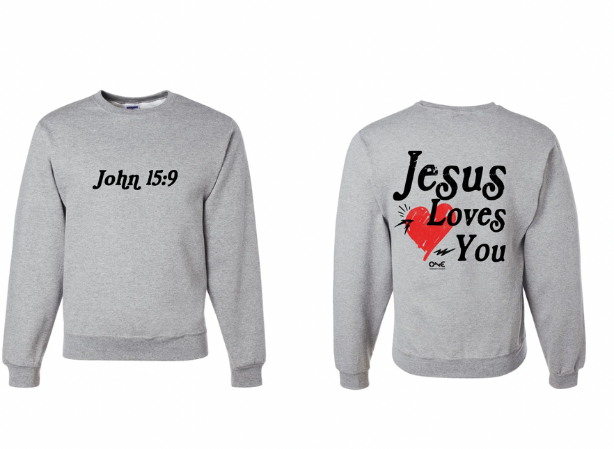 Youth "Jesus Loves You" Sweatshirt