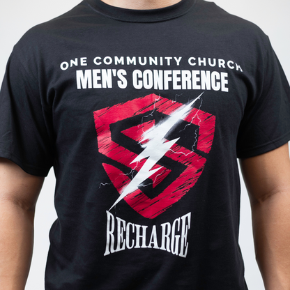 Recharge Official Conference Black shirt